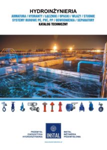 Strona tytułowa katalogu Hydroinżynieria.